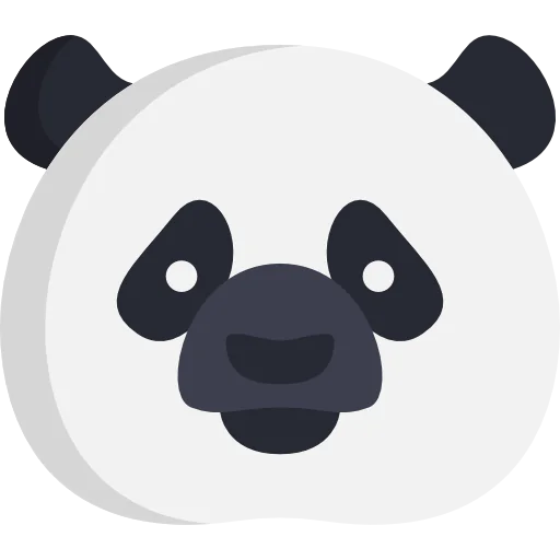 Panda bear 图标