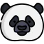Panda bear 图标 64x64