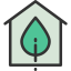 Eco house Symbol 64x64