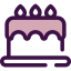Birthday cake icon 64x64