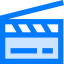 Clapperboard icon 64x64