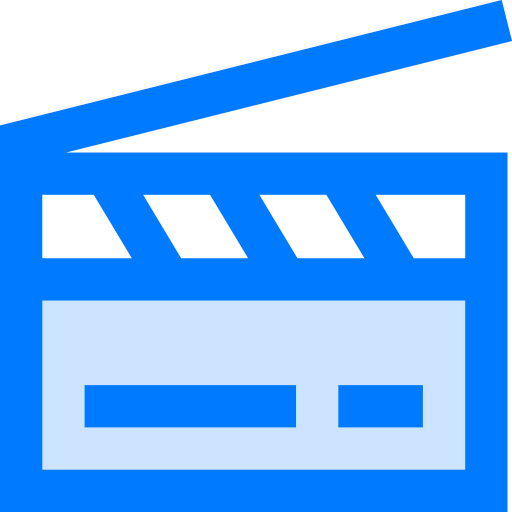 Clapperboard icon
