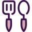 Kitchen utensils icon 64x64