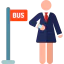 Bus stop ícono 64x64