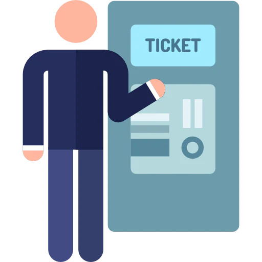Ticket machine Ikona