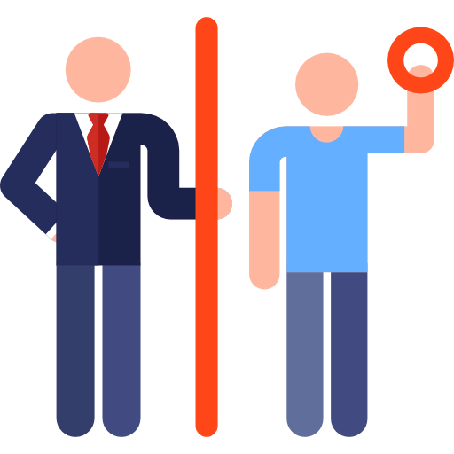 Ticket collector icon