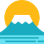 Fuji mountain icon 64x64