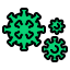 Корона вирус иконка 64x64