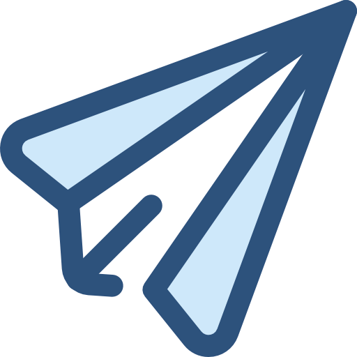 Paper plane icon