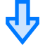 Down arrow icon 64x64