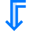 Down arrow icon 64x64