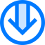 Down arrow icon 64x64