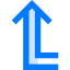 Up arrow icon 64x64