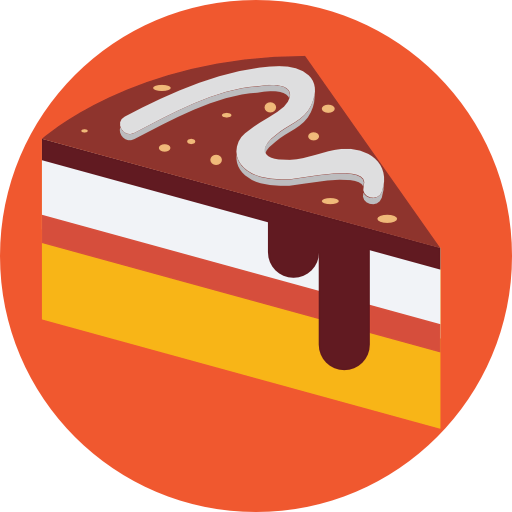 Cake slice icon