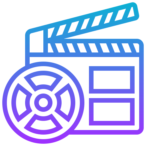 Clapperboard icon