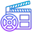 Clapperboard icon 64x64