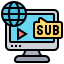 Subtitles icon 64x64