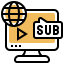 Subtitles icon 64x64