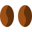 Coffee bean icon 64x64
