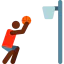 Basketball player icon 64x64