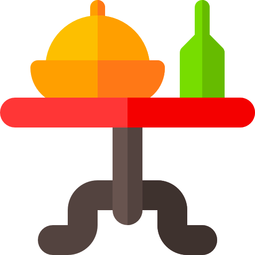 Dinner table icon