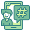 Hashtag icon 64x64