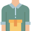 Delivery man ícono 64x64