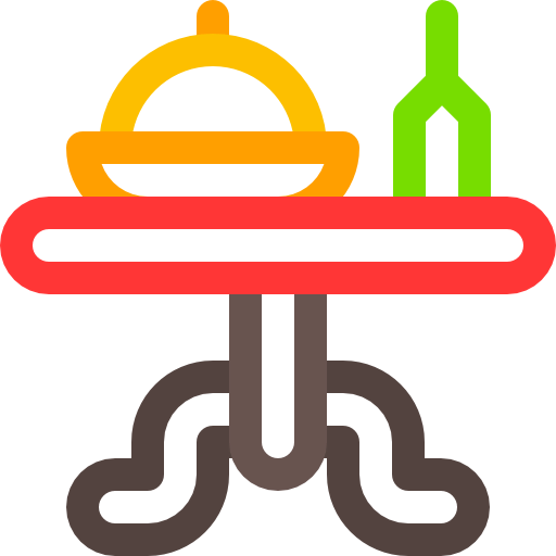 Dinner table icon