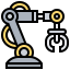 Industrial robot icon 64x64
