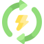 Renewable energy icon 64x64