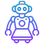 Robot assistant icon 64x64