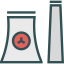 Nuclear plant icon 64x64