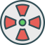 Radiation icon 64x64