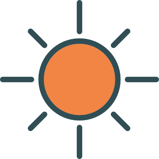 Sun icon