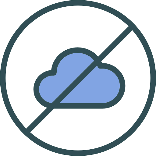 Cloudless icon