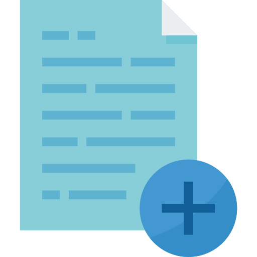 Add file icône