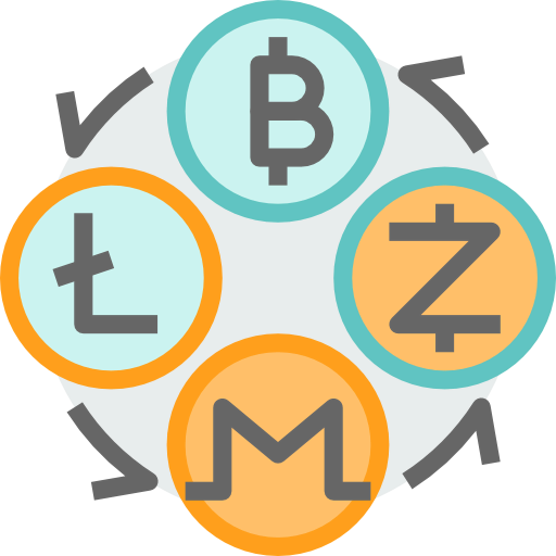 Cryptocurrency Ikona