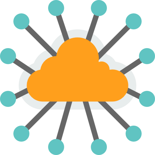 Cloud computing icône