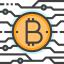 Bitcoin ícono 64x64