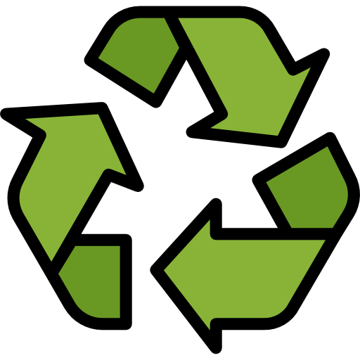 Recycle sign icon