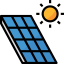 Solar panel icon 64x64