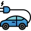Electric car icon 64x64