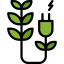 Green energy icon 64x64
