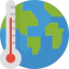 Global warming icon 64x64