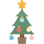 Christmas tree icon 64x64