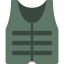 Bullet proof vest icon 64x64