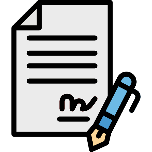 Contract icon