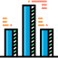 Bars chart ícono 64x64