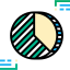 Pie chart ícono 64x64