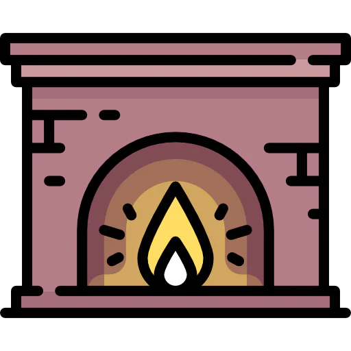 Fireplace icon